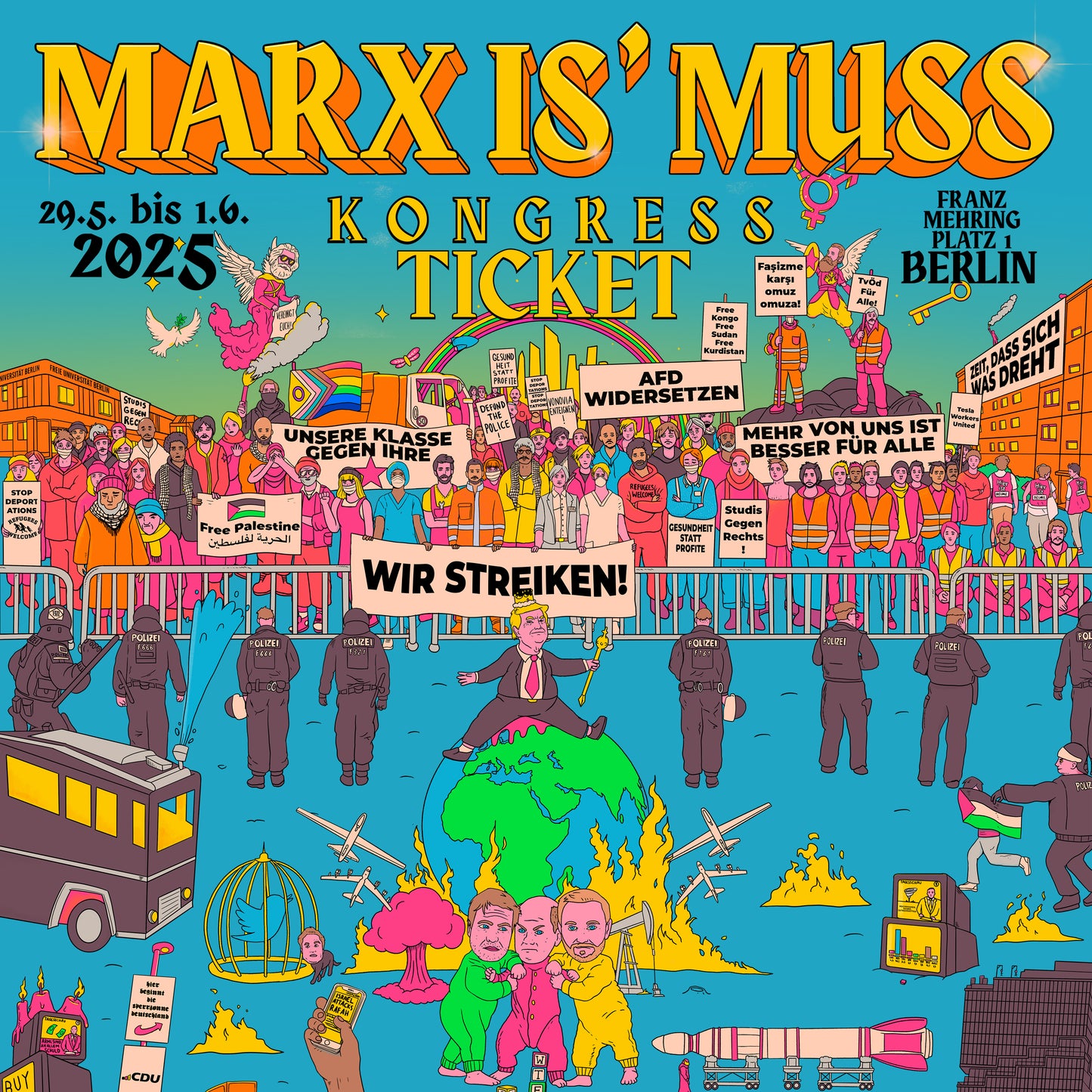 MarxIs'Muss 2025 Ticket - Nachrücker 2